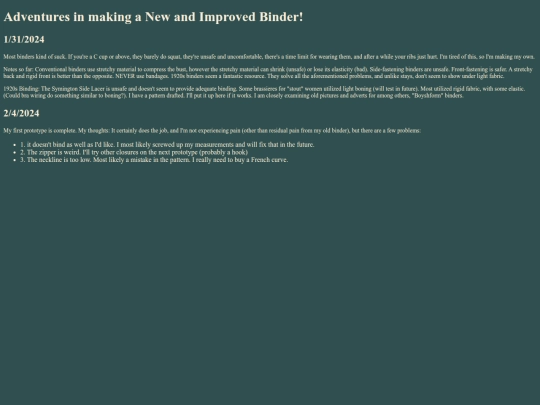 Binding screenshot