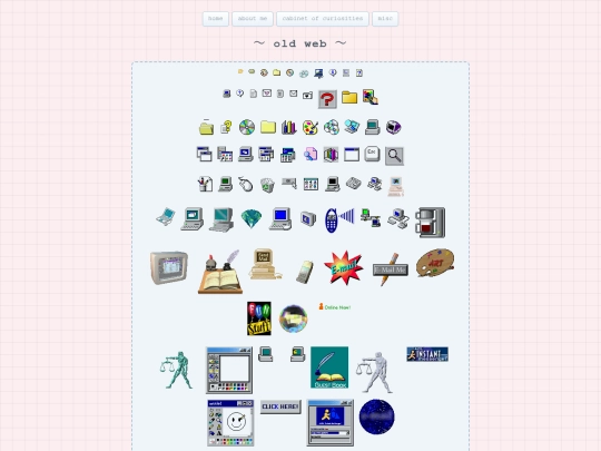 oldweb screenshot