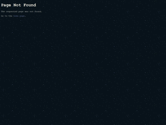 not_found screenshot