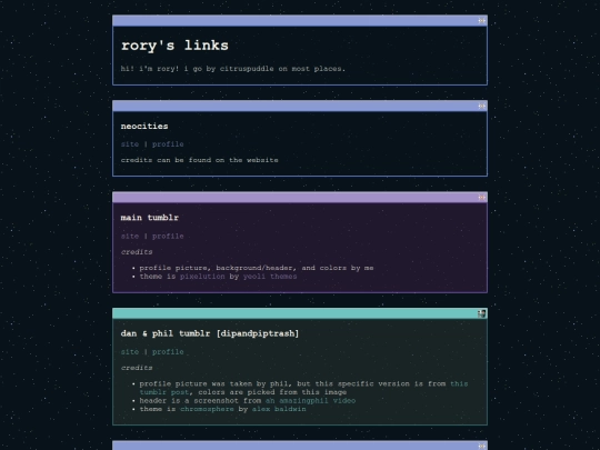 unlisted/mysocials screenshot