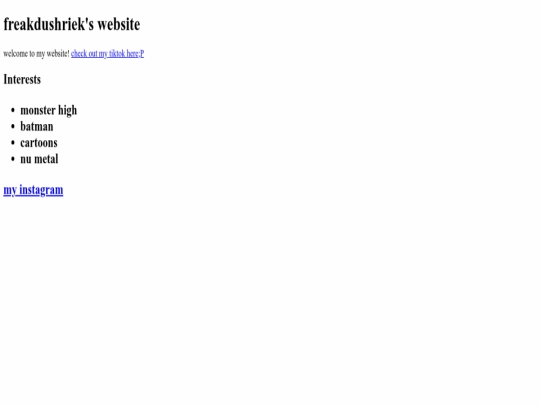 index screenshot