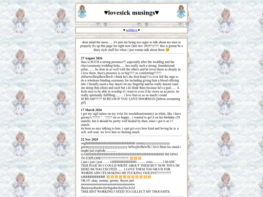 musings/musings screenshot