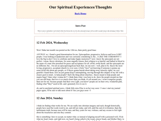 spiritual screenshot