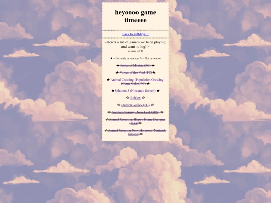 vidya/gamejournals screenshot