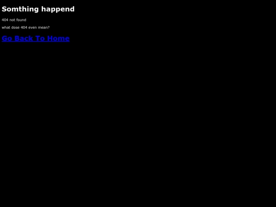 not_found screenshot