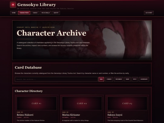 characters screenshot