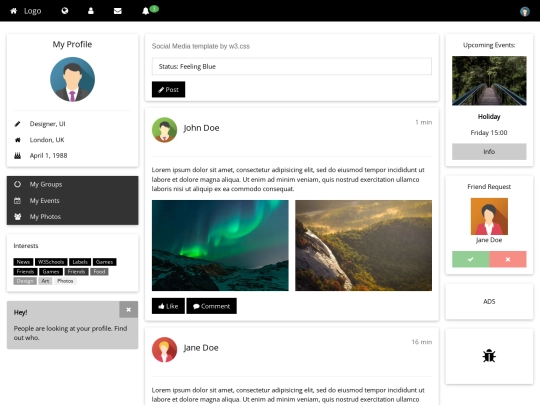 socnet screenshot
