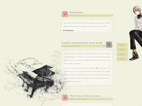diary screenshot