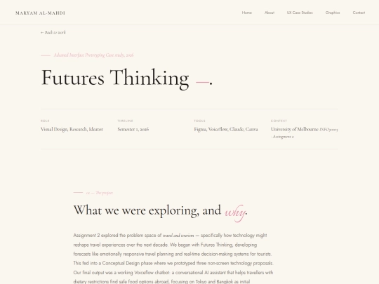Futuresthinking screenshot