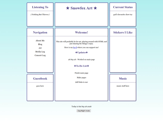 test screenshot