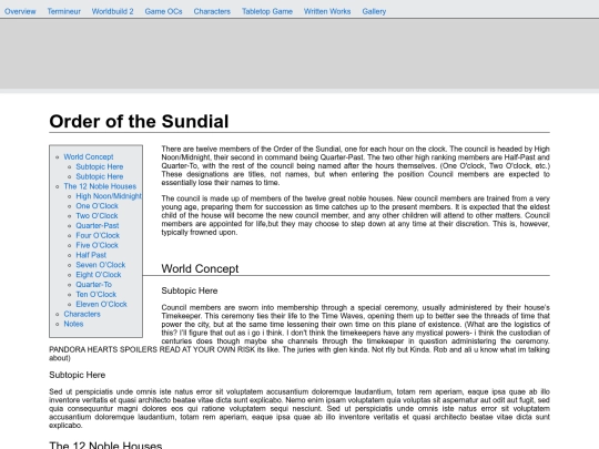 orderofthesundial screenshot
