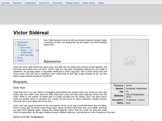victorsidereal screenshot