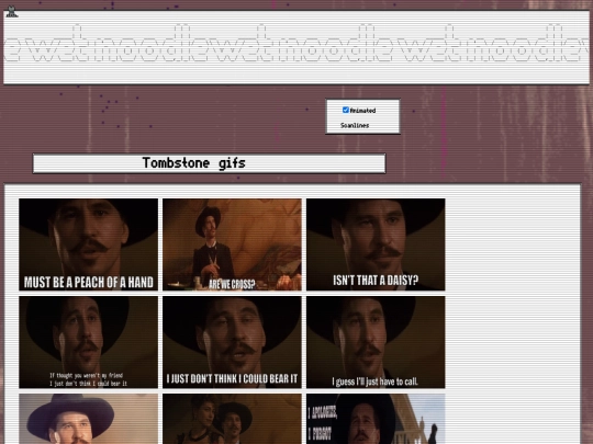 tombstone screenshot