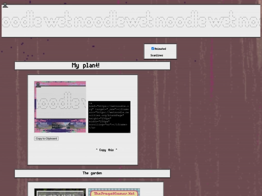 webgarden screenshot