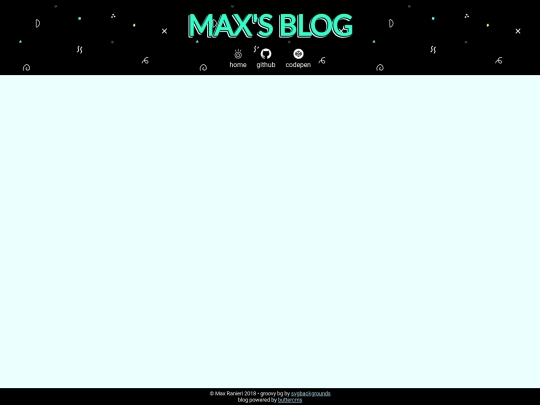 blog screenshot