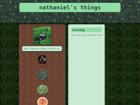 writing screenshot
