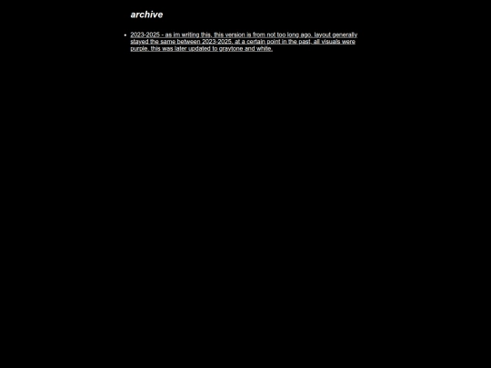 archive screenshot