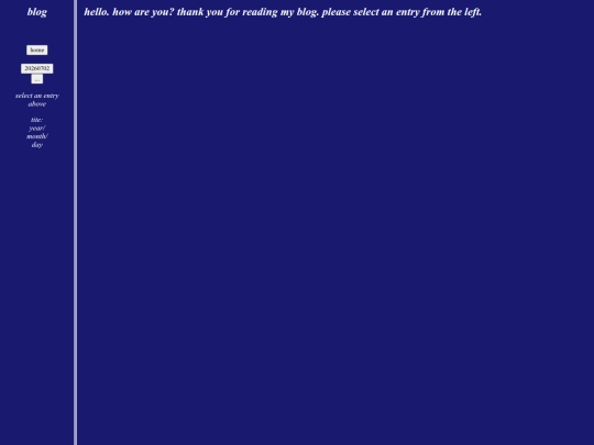 blog screenshot