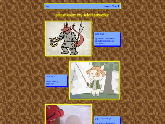 gallery/art screenshot