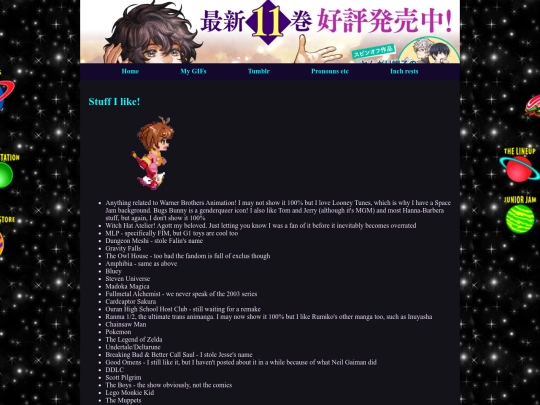 interests screenshot