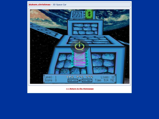 dukem/games/3dspacecar screenshot