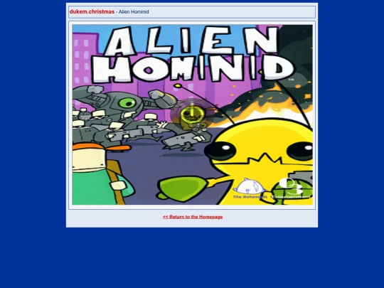 dukem/games/alienhominid screenshot