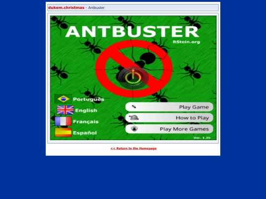 dukem/games/antbuster screenshot