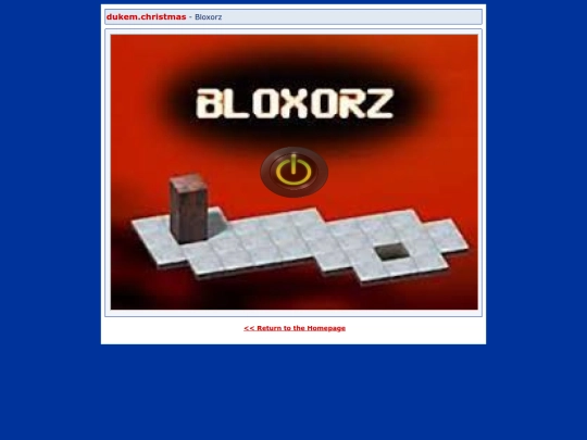 dukem/games/bloxorz screenshot