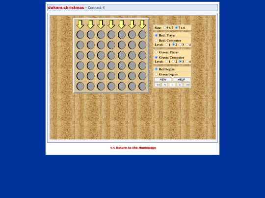 dukem/games/connect4 screenshot