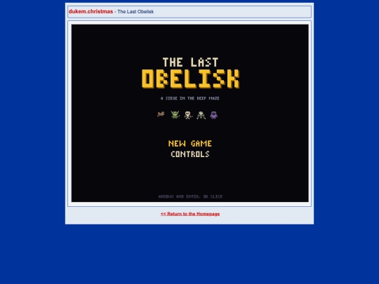 dukem/games/lastobelisk screenshot