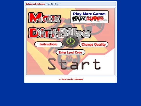 dukem/games/maxdirtbike screenshot