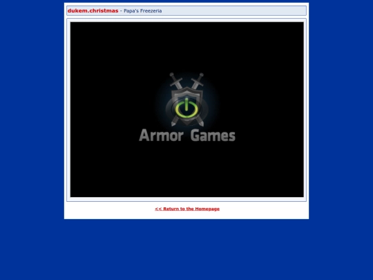 dukem/games/papasfreezeria screenshot