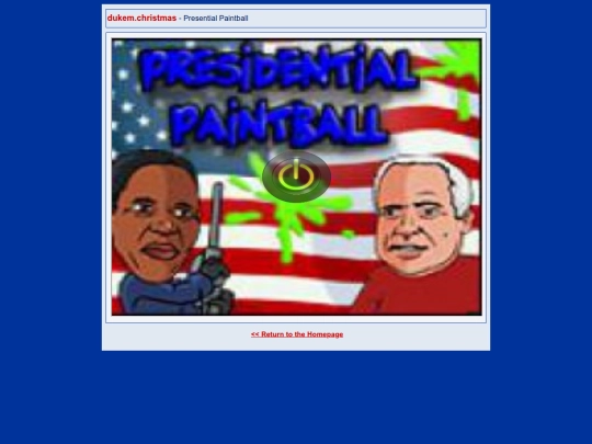 dukem/games/presedentialpaintball screenshot
