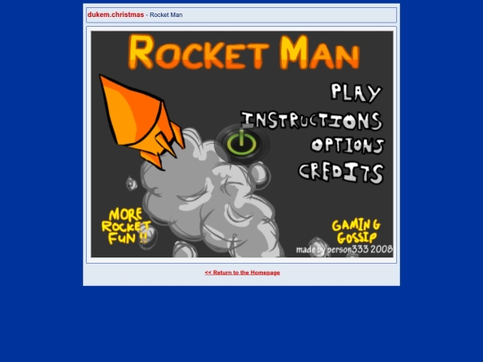 dukem/games/rocketman screenshot