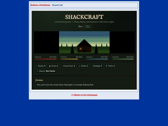 dukem/games/shackcraft screenshot