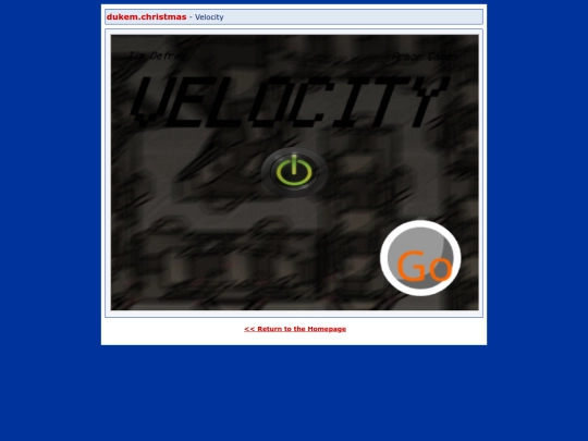 dukem/games/velocity screenshot