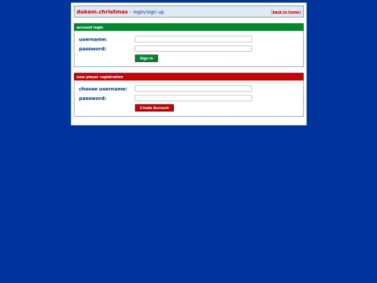 dukem/login screenshot