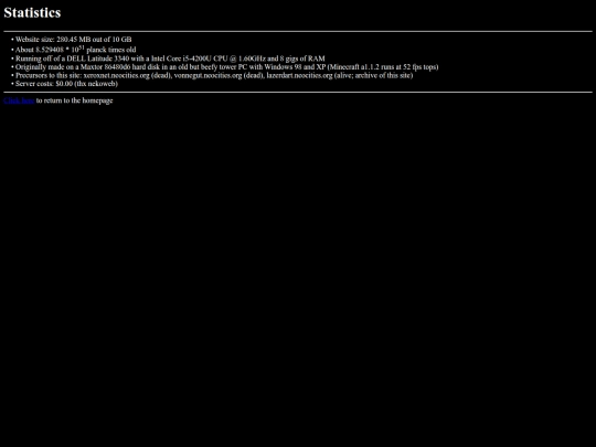 stats screenshot
