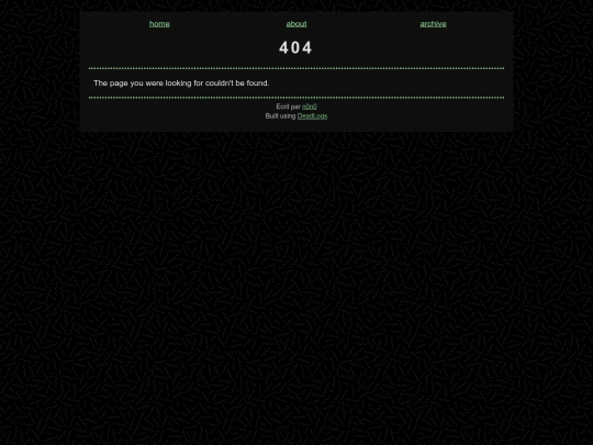 404 screenshot
