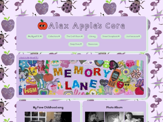 allaboutme/memorylane/memorylane screenshot