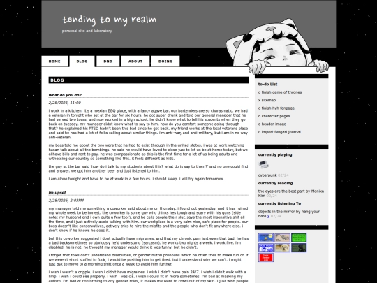 blog screenshot