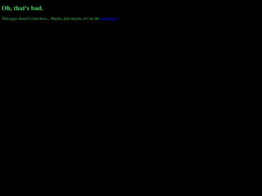 not_found screenshot