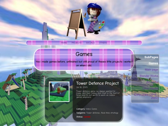 Games screenshot