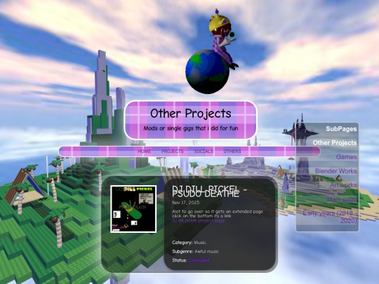 OtherProjects screenshot