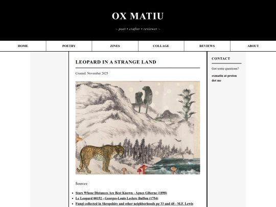 blog/collage posts/writleopardstrange screenshot
