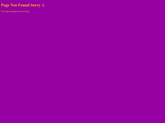 not_found screenshot
