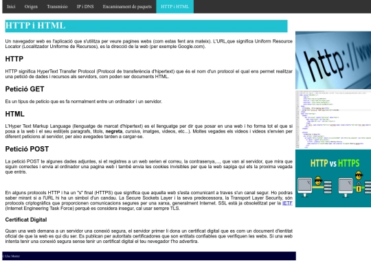 5HTTP i HTML screenshot