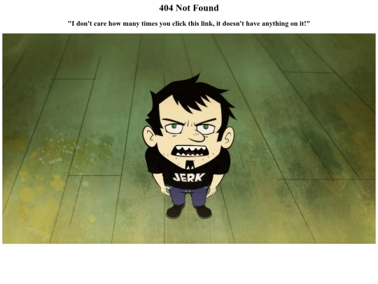 not_found screenshot