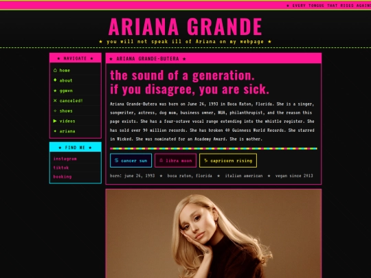 ariana screenshot