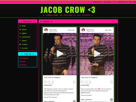 videos screenshot